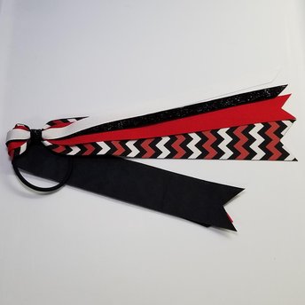 Black Red White Chevron