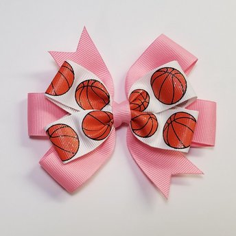 3.5" Basketball Glitter White 